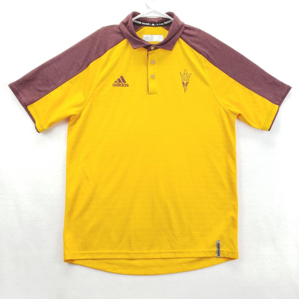 Adidas Arizona State Sun Devils Shirt Mens Medium NCAA Basketball Climalite